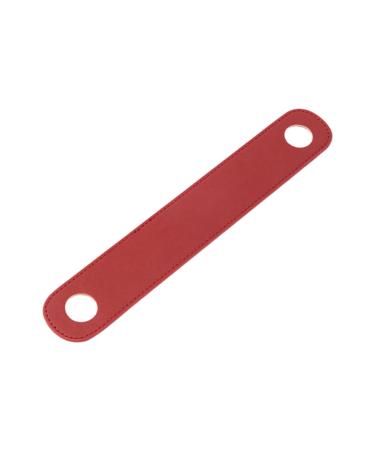 Wazsnhm Leather Shoulder Strap Pad Padding Thick Replacement for Purses Handbag Satchels red