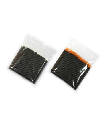 DRESSOOS 50pcs Eye Makeup Tools White Eye Liner Eyeliner Brush for Liner Makeup Eye Wands Eyeliner Applicator