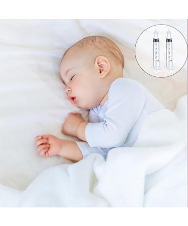 Buy Baby Nasal Shower Kit - 2 Reusable 10ml Nasal Douches for Easy Nose Rinsing | Portable & Transparent - Buy Online on GoSupps.com