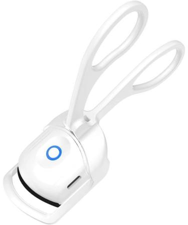 Verdant Touch Heating Eyelash Curler Heated Eyelash Curler with 2 Temperature Controls USB Charging 30 Seconds Heat Portable Lash Curler for Home White - Buy Online on GoSupps.com