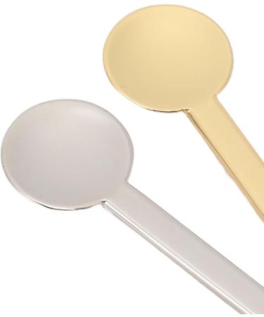 Spatules cosm tiques en m tal t te Rond l g re Multifonction Petite cuill re cr me pour Le Visage de Maquillage pour Voyages de Soin de la Peau - Buy Online on GoSupps.com
