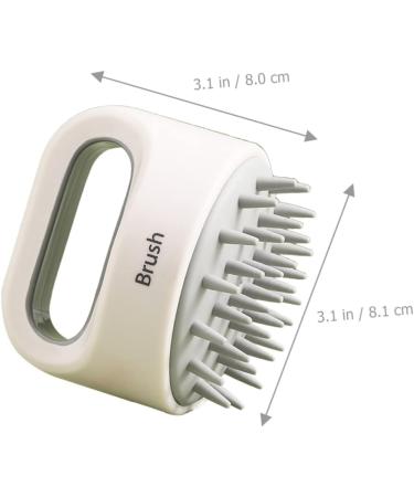 Mikinona Scalp Massage Brush for Shampoo Soft Shower Brush for Deep Cleaning Head Massage Suitable for Thick Curly Baby Hair Easy Use Portable - Buy Online on GoSupps.com