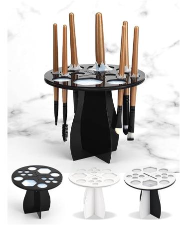 Makeup Brush Dry Frame & Holder - 14 Slot Dryer Stand for Makeup Artists | Acrylic Nail Brush Display - Buy Online on GoSupps.com
