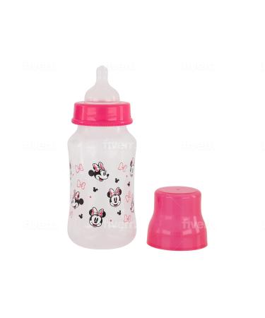 Disney Minnie Mouse 11 oz Baby Bottles | 2 Pack Hourglass Shaped Bottles for Boys or Girls | BPA-Free Plastic | Ideal for Newborns and Baby Shower Gift - Buy Online on GoSupps.com