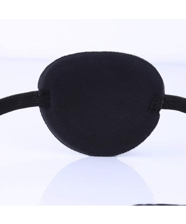 YOOJOO Adjustable Concave 3D Foam Eye Patch for Lazy Eye Amblyopia & Strabismus - Black - Buy Online on GoSupps.com