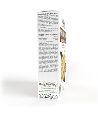 Arkopharma Arko Royal Jelly 2500 mg Organic 20 Phials - Buy Online on GoSupps.com