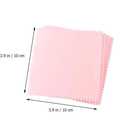 Buy MILISTEN 80pcs Microfiber Eyeglass Cleaning Wipes - Pink Lens Cloths for Screens & Glasses | International Shipping Available - Buy Online on GoSupps.com