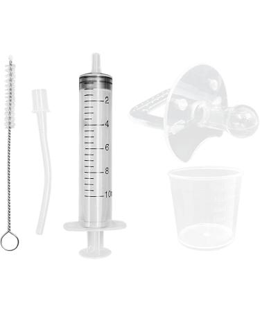 Pacifier Medicine Dispenser - Baby Medicine Syringe for Oral Feeding (White) - Buy Online on GoSupps.com