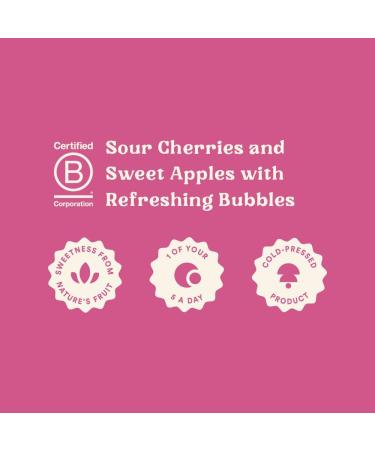  Flawsome Flawsome! Apple and Sour Cherry - Lightly Sparkling Juice - Sparkling Soda - Cold-Pressed Juice - No Added Sugar - No Sweeteners - Non-Concentrated Vegan Drink - 24 x 250 ml - Buy Online on GoSupps.com