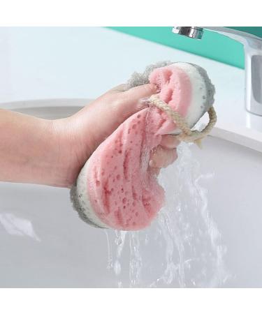 FRCOLOR 6pcs Bath Sponge Set - Loofah Mesh Shower Balls & Exfoliator for Cleaning - Ideal Shower Gloves & Massage Scrub - Buy Online Internationally - Buy Online on GoSupps.com