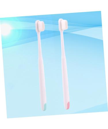Anneomas 2-Pack Natural Hard Toothbrushes for Children & Pregnant Women - Travel-Friendly Oral Care for Gentle Teeth Cleaning - Buy Online on GoSupps.com
