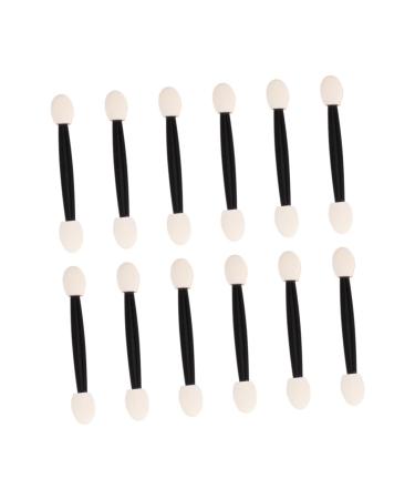 Mipcase 24pcs Eyeshadow Eyeliner Sponge Brush Eye Shadow Applicator Eye Shadow Brush Disposable Miss Set