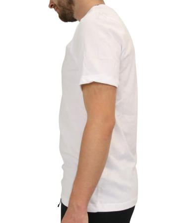 Nike Men's Sportswear Club T-Shirt - White/Black | International Shipping Available - Buy Online on GoSupps.com