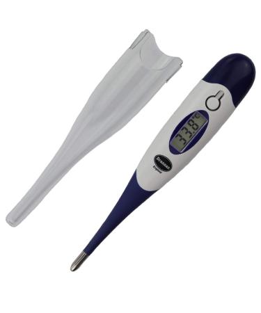 Oral Thermometer - Fast and Accurate Digital Thermometer for Oral and Rectal Measurement - 25 Free Probe Covers