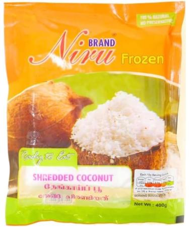 Niru | Shredded Coconut 400G | Vegan | High Fibre |Perfect for Baking Desserts | Indian Origin | Pack Of 2 - Buy Online on GoSupps.com