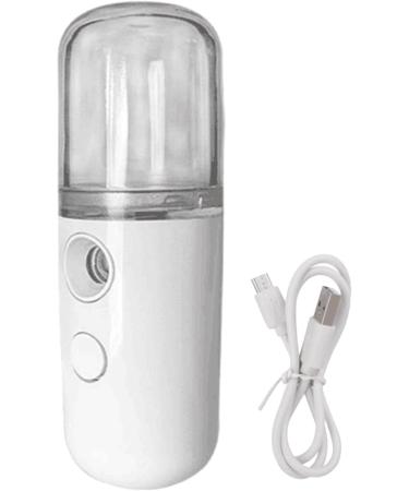 Face Steamer for Home Facial | Traveling Small Cordless Face Humidifier Small Travel Face Steamer for Home Bedroom Bathroom Traveling Dorm White - Buy Online on GoSupps.com