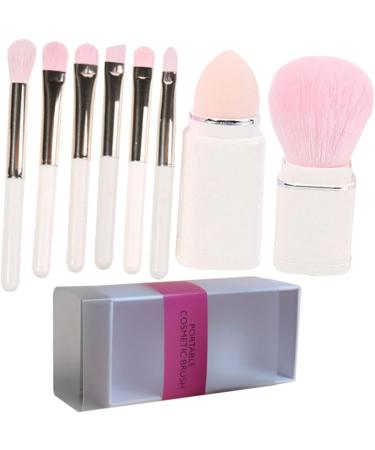 POPETPOP 4 Sets Makeup Brush Set Eye Brush for Makeup Lady Tools Square Tool Facial Tools Applicator Makeup Sponge Face Cosmetic White Retractable Artificial Fiber Travel - Buy Online on GoSupps.com
