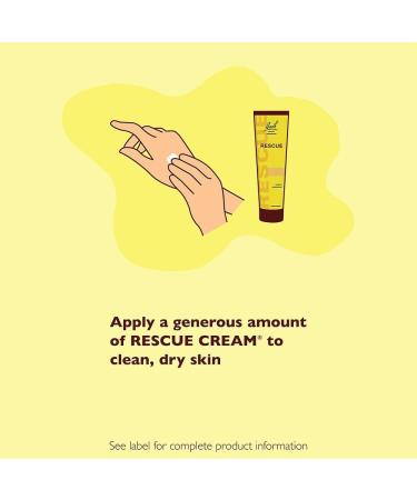 Rescue Remedy Bach RESCUE Cream Hydrating Skincare for Hands Body and Face Shea Butter Natural Flower Essence Fragrance-Free Paraben-Free 30g (Pack of 1) - Buy Online on GoSupps.com