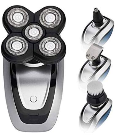 Electric Razor for Men 4 in 1 Bald Head Shaver Hair Clippers Wet and Dry Electric Shaver for Men Head and Face Grooming Kit Rechargeable