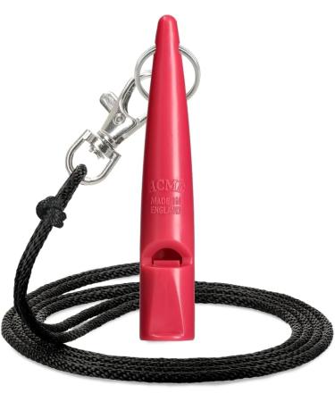 Acme Dog Whistle No. 211.5 - Double Pack (Black & Hot Pink) | Loud & Far-Reaching Recall Training | 2 Pipes & Ligaments Included - Buy Online on GoSupps.com