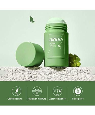 Green Tea Mask Stick - Blackhead Remover & Deep Pore Cleansing Clay | Moisturizing Oil Control & Anti-Acne Facial Care - Buy Online on GoSupps.com