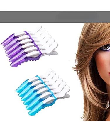 24 PCS Plastic Crocodile Hair Hairdressing Sectioning Clamp Hair Styling Clips - Buy Online on GoSupps.com
