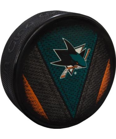 Sher-Wood NHL Stitch Puck One Size San Jose Sharks