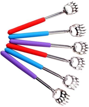 Buy Minkissy Telescopic Back Scratcher | Portable Wooden Back Massager Gift | Ideal for Itching Relief | Personalized Scratch Tool - Buy Online on GoSupps.com