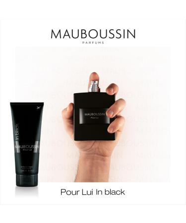 Mauboussin - Jumbo Set Pour Lui In Black : Eau de Parfum 100ml (3.3 Fl Oz) & Shower Gel 200ml (6.6 Fl Oz) - Buy Online on GoSupps.com