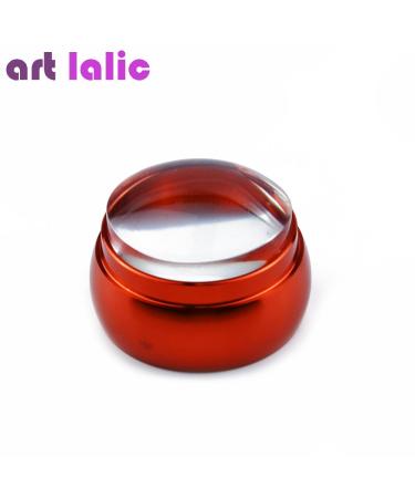 Artlalic 3.5 cm Clear Jelly Silicone Stamps & Scraper Nail Art Tool Set - International Shipping Available - Buy Online on GoSupps.com