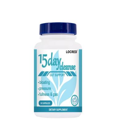 15-Day Gut Cleanse Capsules - TikTok Trending Detox Pills for Colon Cleansing & Gut Support