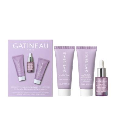 Gatineau - Defi Lift Firming Discovery Collection - Facial Oil Cream & Neck Gel Travel or Trial Gift Set
