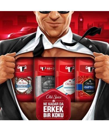 Old Spice Captain Deodorant Stick 50ml - Long-Lasting Odor Protection - Buy Online on GoSupps.com