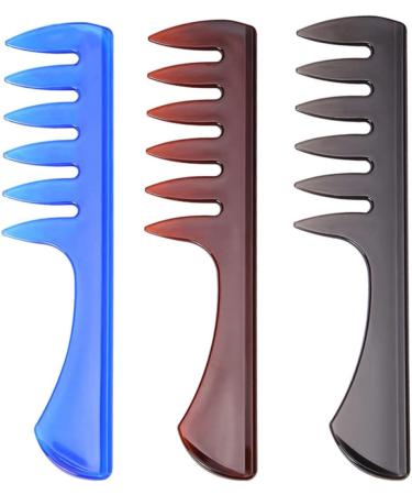 minkissy 6 Pcs Man Comb Fork Comb Hairdressing Accessories Hair Spary Comb Massage Comb Oil Hair Comb Mx2pcs As Shownx2pcs - Buy Online on GoSupps.com