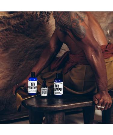 Evan Alexander Grooming MY Hair Repair System for Men - Shampoo Conditioner & Growth Oil - Nourish Scalp & Boost Hair Growth - Buy Online on GoSupps.com