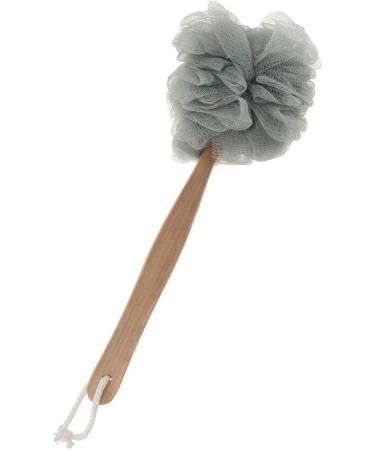 Baosity Shower Sponge with Handle - Soaping Aid for Easy Back Cleaning - Gray - Buy Online on GoSupps.com