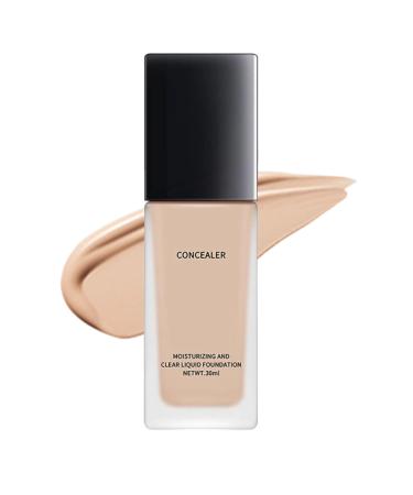 G n rique Face Foundation 30ml | Water and Sweat Resistant Formula | Soft and Natural Matte Finish | Makeup Base for Mature Skin | Ideal for Everyday Wear Work Travel