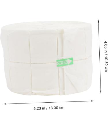  Didiseaon 2 Rolls of 500 Pieces Cotton Plush Gel Nail Gel for Nails Disposable Nail Remover Disposable Nail Polish White Wipe Paper - Buy Online on GoSupps.com