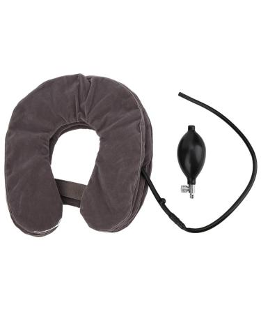 Haofy Inflatable Cervical Neck Traction Device Portable Neck Support for Ergonomic Decompression