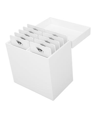 Acrylic Eyelash Storage Box 10 Layers Ultraviolet Light Cleaning False Lash Storage Organizer