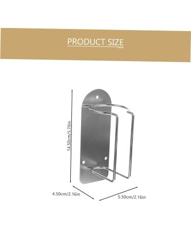 DOITOOL Clipper Stand Clipper Wall-Mounted Stand Holder Wall Storage Stand Metal Holder for Clipper Holder Stainless Steel Dryer - Buy Online on GoSupps.com