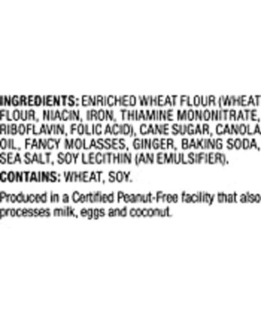 Mi-Del Ginger Snaps Cookies - Non GMO Certified, 0g Trans Fat, 10 Ounce (Pack of 8) | Snacks On The Go - Buy Online on GoSupps.com