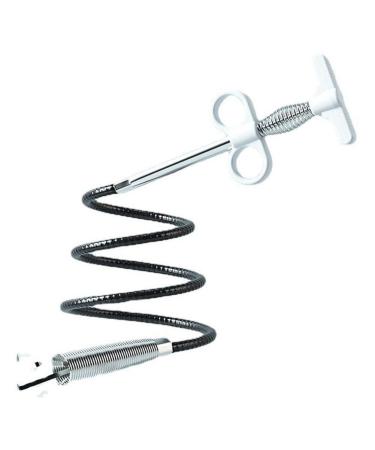 Sewer Pipe Unblocker Bathroom Hair Sewer Sink Cleaning Tools Snake Spring Pipe Dredging Tool Kitchen Accessories 160mm White