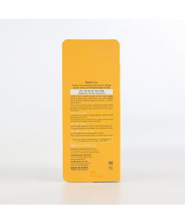 Farmstay Citrus Yuja Vitalizing Rolling Eye Serum Vitamin C Care with Niacinamide & Hyaluronic Acid for Wrinkle Puffiness Deep Hydrating & Cooling Korean Skin Care for Women & Men 0.8 fl oz - Buy Online on GoSupps.com