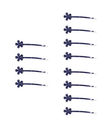 FRCOLOR 6 Pairs Elegant Hairpin Girls Hairpin Bling Hair Pins Rhinestone Hair Barrettes Decorative Hair Clips Hair Barrettes for Women Diamonds Hair Clips Partition Folder Antique Miss