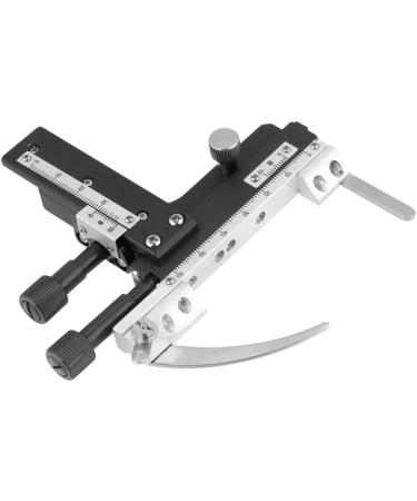 High Precision 14.5cm X-Y Moveable Stage for Microscope | Manual Caliper Lift, 16cm Height - Buy Online on GoSupps.com