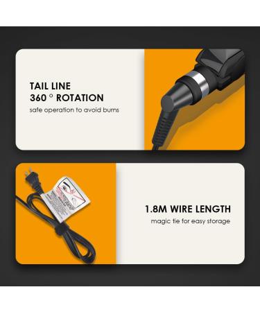 3 IN 1 Heated Styling Tool - Straightening Brush Crimper & Flat Iron for Smooth Anti-Frizz Hair | Electric Hot Styling Brush (Black) - International Shipping Available - Buy Online on GoSupps.com