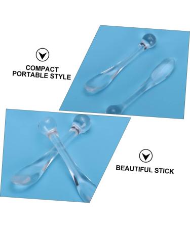 Angoily B tonnets de Massage Visage et Cuill res Cosm tiques 20 Pi ces Transparent Acrylique Outil Massage Yeux Contour des Yeux Usage Personnel Salon de Beaut  - Buy Online on GoSupps.com