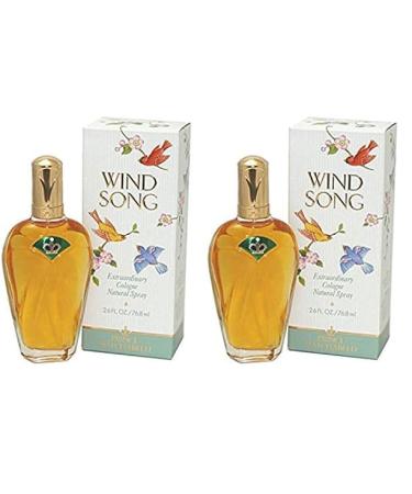 Prince Matchabelli Wind Song For Women. Cologne Spray Natural 2.6 Ounces (Pack of 2)