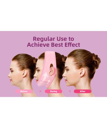 Reusable V Line Lifting Mask with Chin Strap | Face Lift & Jaw Exerciser for Women - Prevent Sagging & Achieve a V-Shaped Look - Buy Online on GoSupps.com